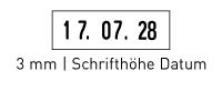 Trodat Datumsstempel 1004 