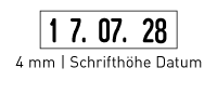 Trodat Datumsstempel 1014 