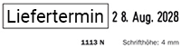 Trodat Stegstempel 1113/N 