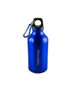 Trinkflasche 350 ml mit Gravur (Fläche 80x20 mm) BLAU 