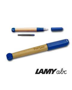 LAMY abc Schreiblernfüller für Linkshänder mit Gravur BLAU 
