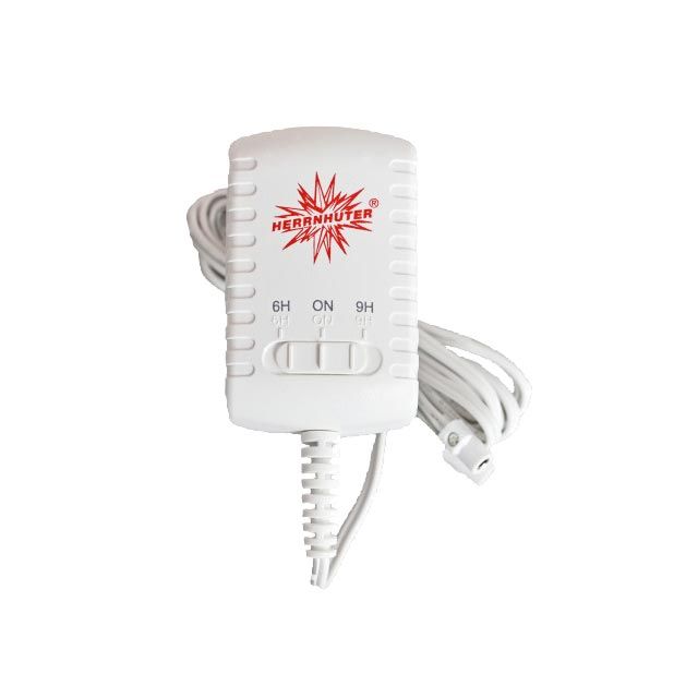 Netzgerät 1000 mA mit Timer zur Beleuchtung von Herrnhuter Sternen (1-8 LED)