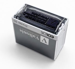 Colop Printer 30 mit individueller Textplatte und Imagecard